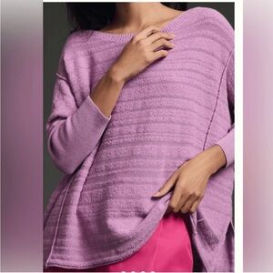 Anthropologie Pilcro lavender mid sleeve tunic